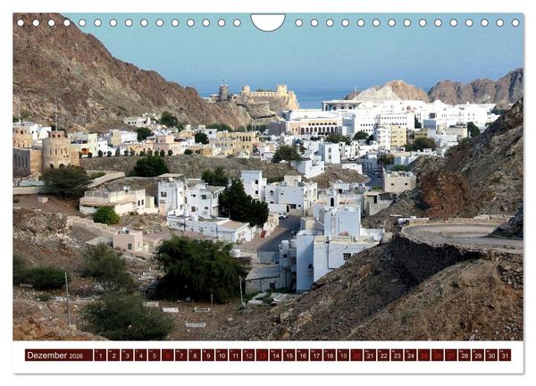 Produktbild: Oman (Wandkalender 2026 DIN A4 quer), CALVENDO Monatskalender