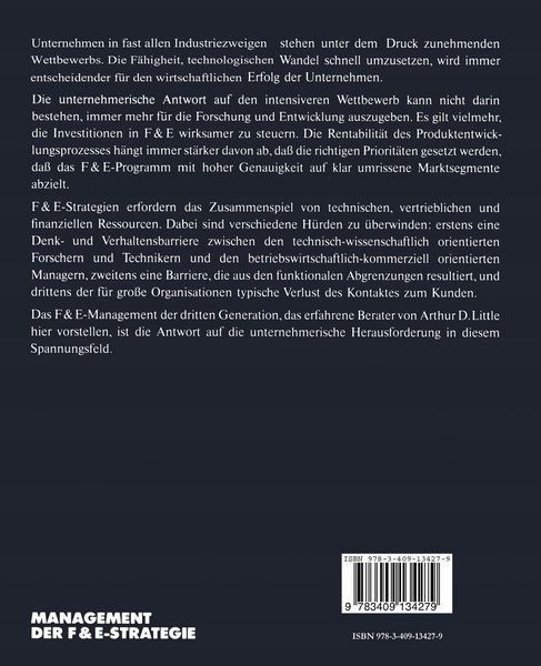 Produktbild: Management der F&E-Strategie
