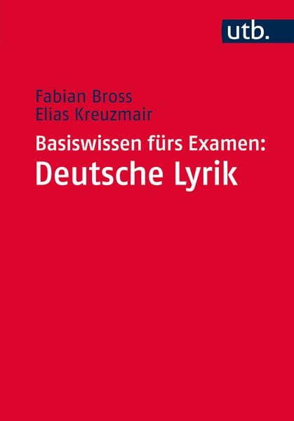 Produktbild: Basiswissen f&uuml;rs Examen: Deutsche Lyrik