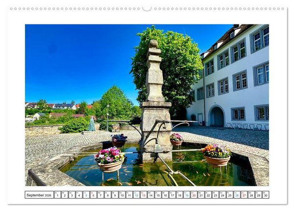 Produktbild: B&ouml;blingen und Sch&ouml;nbuch (hochwertiger Premium Wandkalender 2026 DIN A2 quer), Kunstdruck in Hochglanz