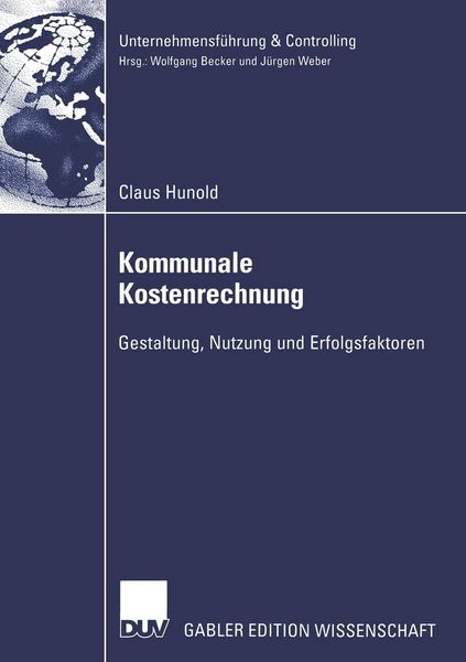 Produktbild: Kommunale Kostenrechnung