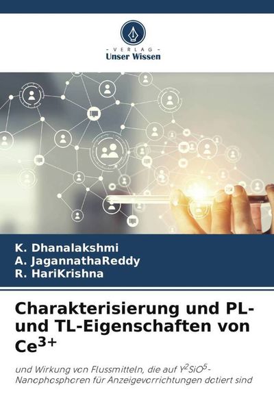 Produktbild: Charakterisierung und PL- und TL-Eigenschaften von Ce3+