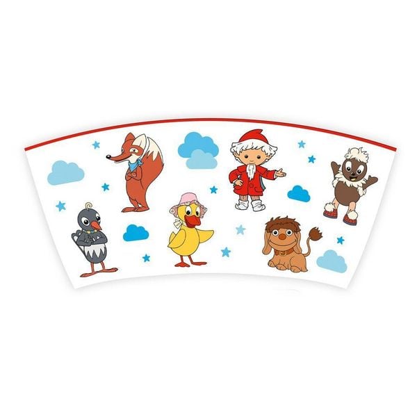 Produktbild: TR&Ouml;TSCH - Unser Sandm&auml;nnchen Kindertasse Geschenktasse aus Porzellan Sandm&auml;nnchen und Freunde
