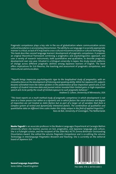 Produktbild: Context, Individual Differences and Pragmatic Competence
