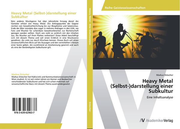 Produktbild: Heavy Metal (Selbst-)darstellung einer Subkultur