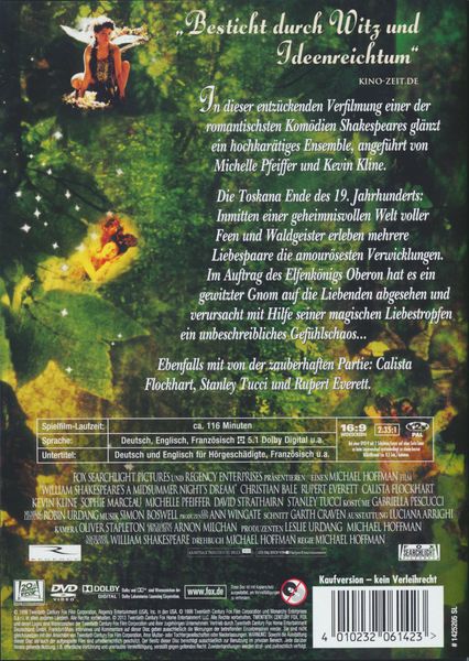 Produktbild: Ein Sommernachtstraum