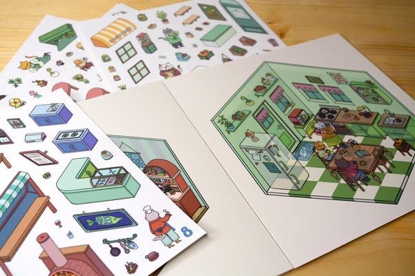 Produktbild: Mein 3D-Stickerhaus &ndash; Cozy Zuhause