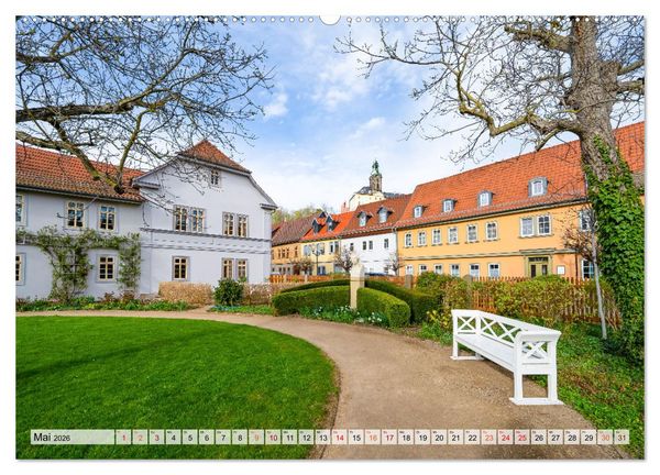 Produktbild: Rudolstadt Impressionen (Wandkalender 2026 DIN A2 quer), CALVENDO Monatskalender
