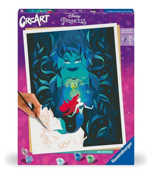 Produktbild: CreArt Adults Premium Disney Prinzessinnen - Ariel and Ursula