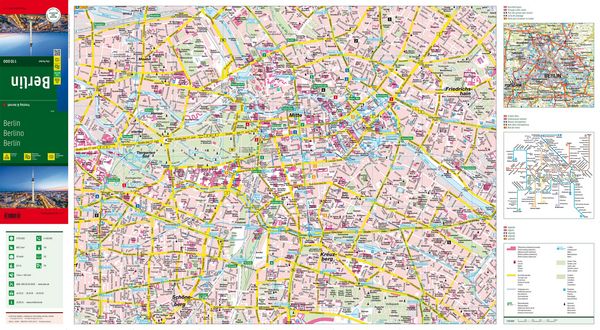 Produktbild: Freytag & berndt Innenstadtplan Berlin 1:10.000