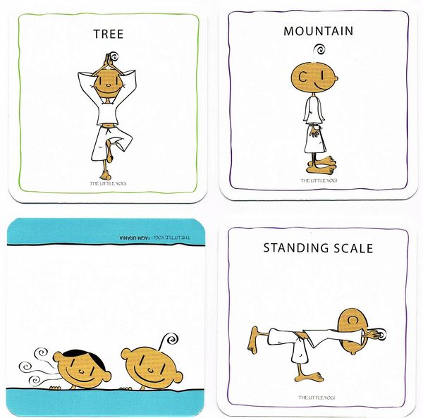 Produktbild: Yoga with the little Yogi for Children and Adults - Book and Cards GB