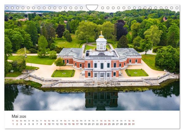 Produktbild: Potsdam - UNESCO Weltkulturerbe und Stadt der Schl&ouml;sser und G&auml;rten (Wandkalender 2026 DIN A4 quer), CALVENDO Monatskalender