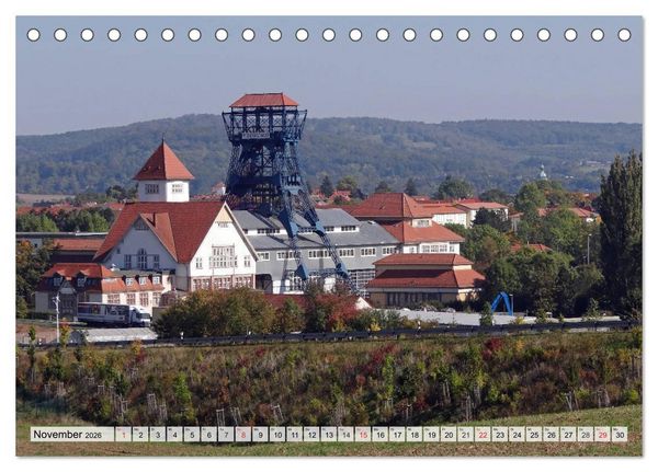 Produktbild: Mittel-Th&uuml;ringen (Tischkalender 2026 DIN A5 quer), CALVENDO Monatskalender