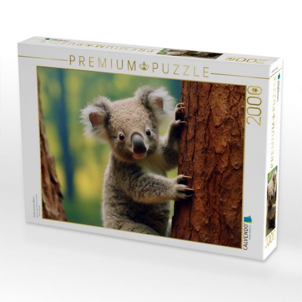 Produktbild: CALVENDO Puzzle Koala an einem Baum | 2000 Teile Lege-Gr&ouml;&szlig;e 90x67cm Foto-Puzzle f&uuml;r gl&uuml;ckliche Stunden