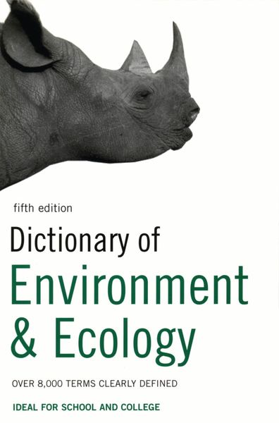 Produktbild: Dictionary of Environment and Ecology