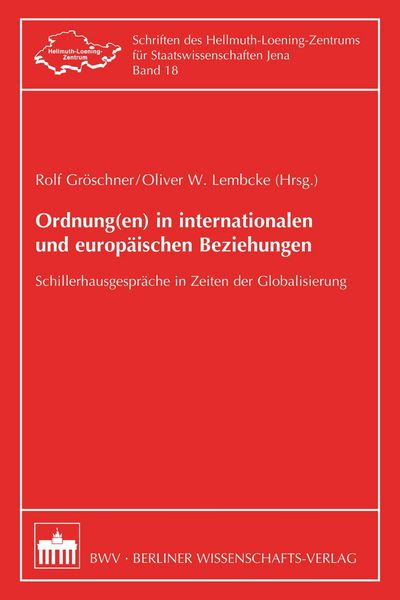 Produktbild: Ordnung(en) in internationalen und europ&auml;ischen Beziehungen