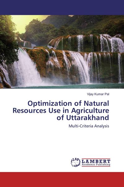 Produktbild: Optimization of Natural Resources Use in Agriculture of Uttarakhand