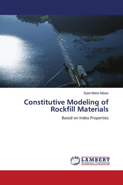 Produktbild: Constitutive Modeling of Rockfill Materials