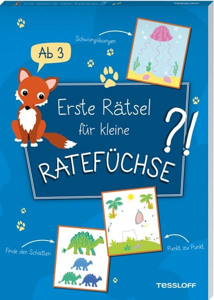Erste Rätsel für kleine Ratefüchse, Taschenbuch von Corina Beurenmeister, Tessloff Verlag Ragnar Tessloff GmbH & Co. KG, 9783788645861