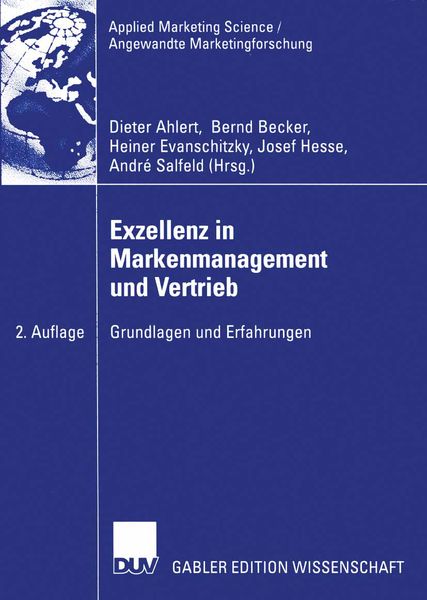 Produktbild: Exzellenz in Markenmanagement und Vertrieb