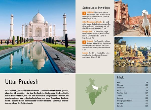Produktbild: Stefan Loose Reisef&uuml;hrer Indien, Der Norden