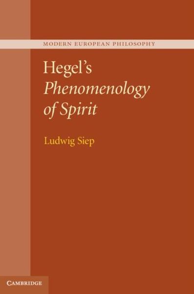 Produktbild: Hegel's Phenomenology of Spirit