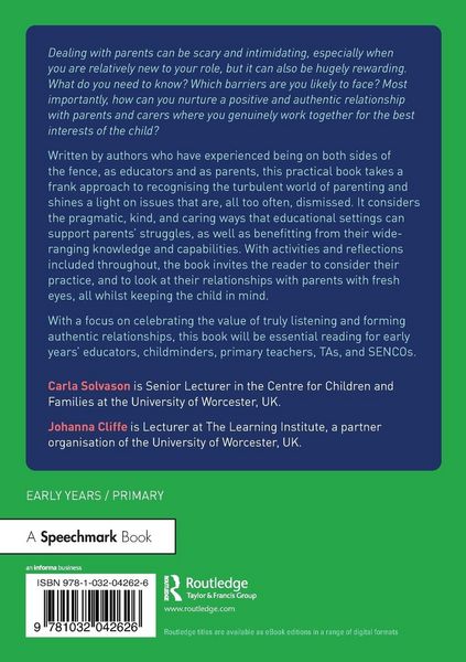 Produktbild: Creating Authentic Relationships with Parents of Young Children