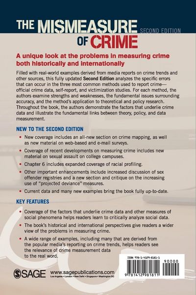 Produktbild: The Mismeasure of Crime