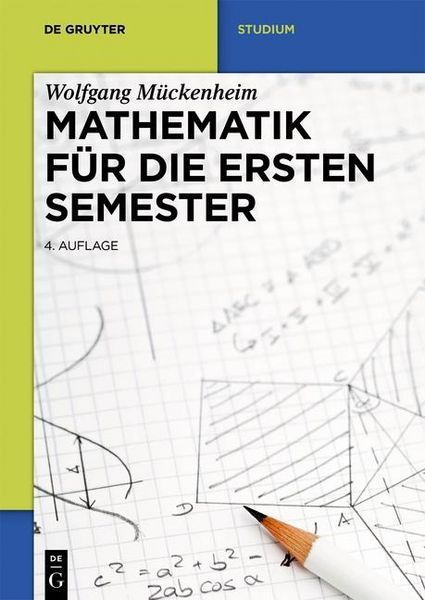Produktbild: Mathematik f&uuml;r die ersten Semester