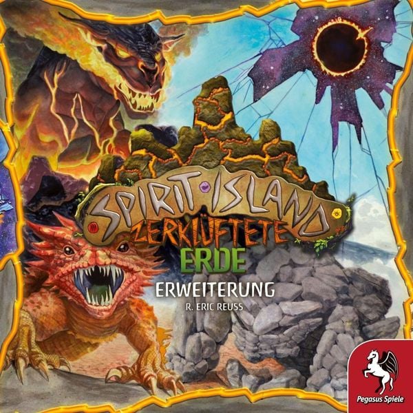 Produktbild: Pegasus 51898G - Spirit Island, Zerklüftete Erde, Erweiterung