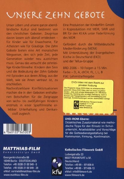 Produktbild: Unsere Zehn Gebote