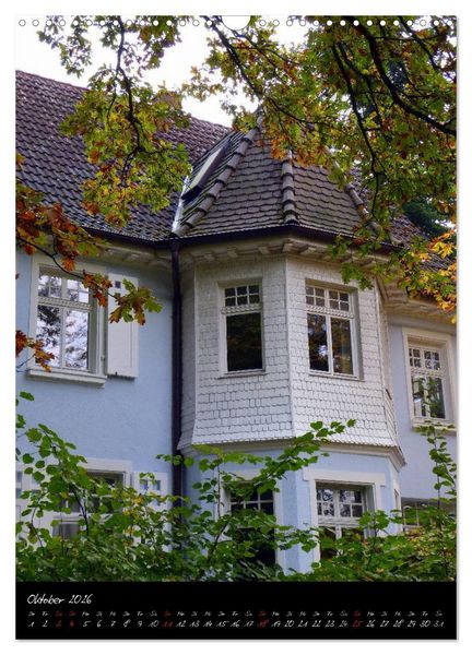 Produktbild: Traumhafte Villen in Buchschlag (Wandkalender 2026 DIN A3 hoch), CALVENDO Monatskalender