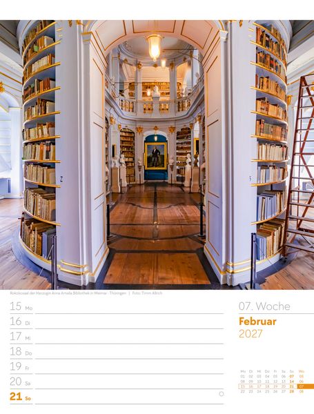 Produktbild: Malerisches Deutschland Wochenplaner Kalender 2027