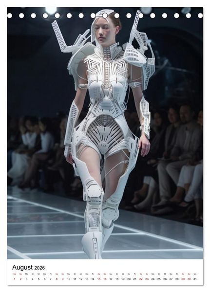 Produktbild: Future Couture (Tischkalender 2026 DIN A5 hoch), CALVENDO Monatskalender
