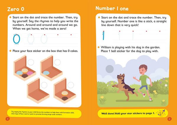 Produktbild: Ready for school: maths Sticker Book Ages 4-5