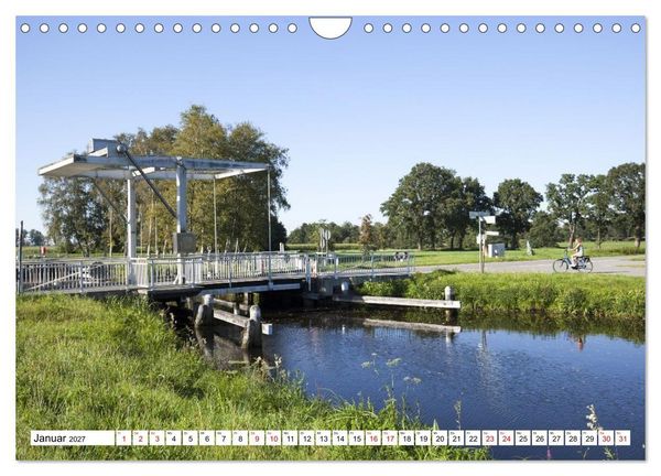 Produktbild: Radland Deutschland - Oldenburger Land (Wandkalender 2027 DIN A4 quer), CALVENDO Monatskalender