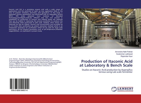 Produktbild: Production of Itaconic Acid at Laboratory & Bench Scale