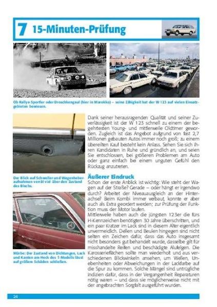 Produktbild: Praxisratgeber Klassikerkauf Mercedes Benz W 123