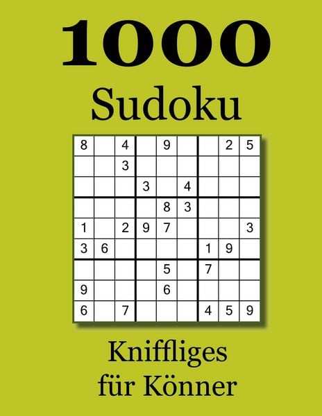 Produktbild: 1000 Sudoku