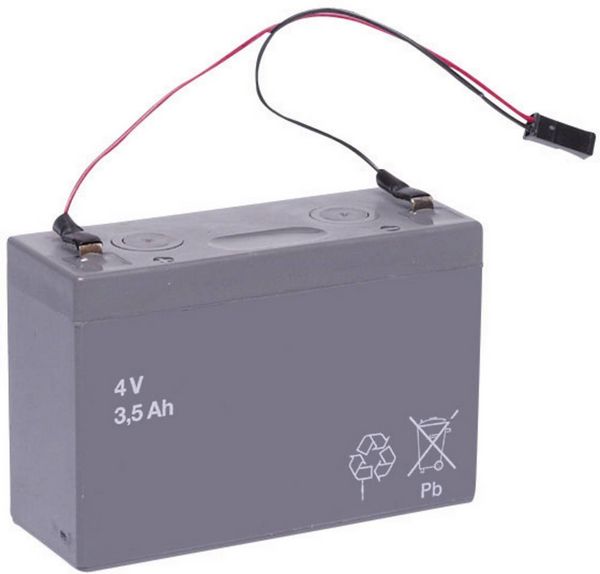 Produktbild: Beltrona Handlampen-Akku ersetzt Original-Akku (Original) HALO4A 4V 3400 mAh