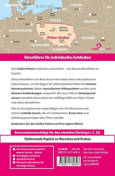 Produktbild: Reise Know-How Reisef&uuml;hrer Polen - Der S&uuml;den