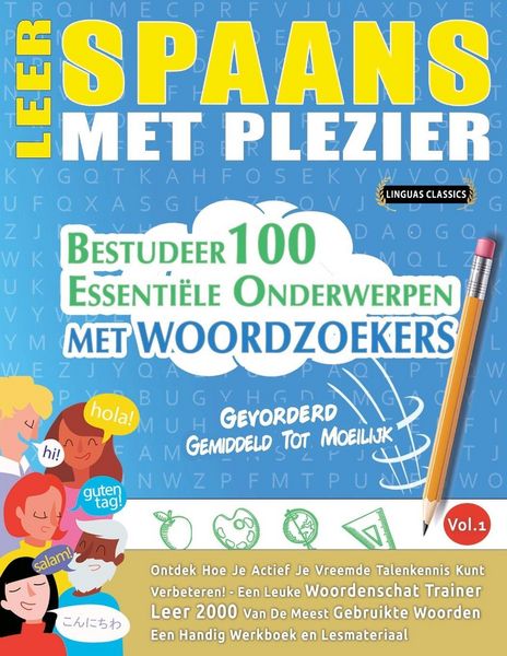 Produktbild: LEER SPAANS MET PLEZIER - GEVORDERD
