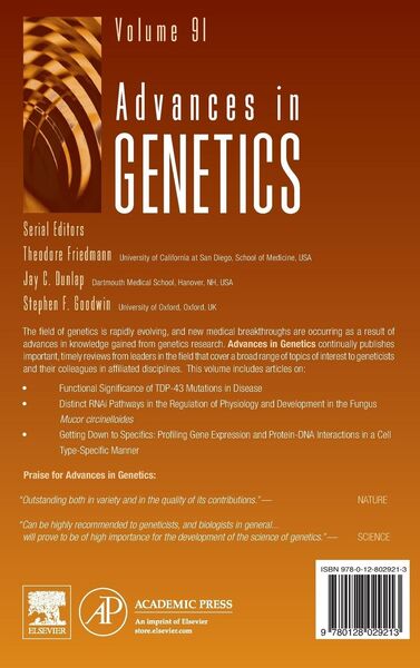 Produktbild: Advances in Genetics