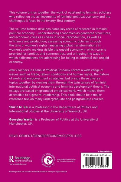 Produktbild: New Frontiers in Feminist Political Economy