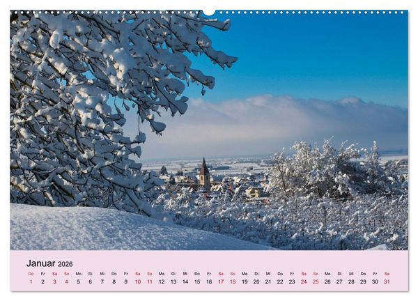Produktbild: Augenblicke im Kaiserstuhl (hochwertiger Premium Wandkalender 2026 DIN A2 quer), Kunstdruck in Hochglanz