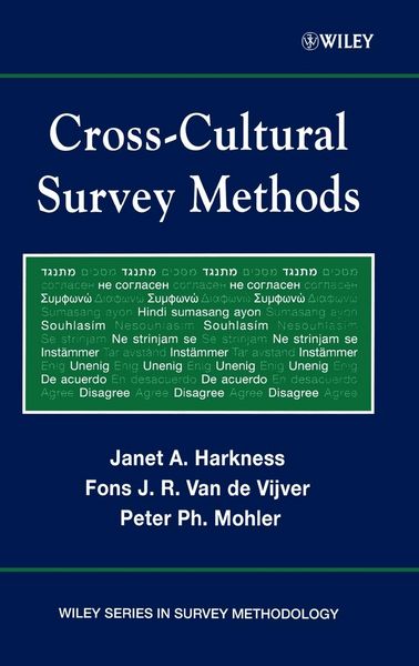 Produktbild: Cross-Cultural Survey Methods