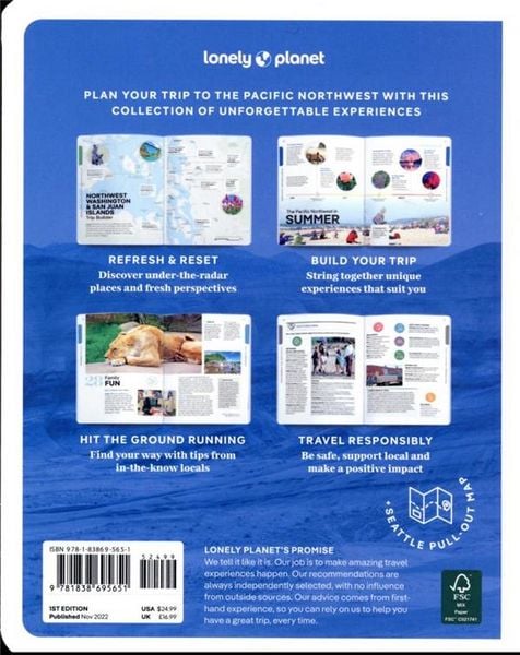Produktbild: Bujan, B: Lonely Planet Experience Pacific Northwest