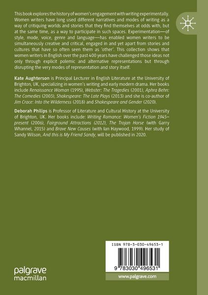 Produktbild: Women Writers and Experimental Narratives