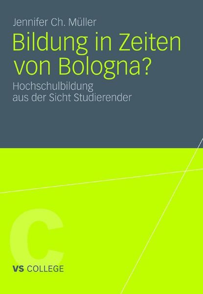 Produktbild: Bildung in Zeiten von Bologna?