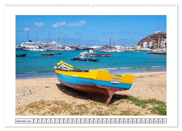 Produktbild: Mindelo - malerisches Reiseziel (Wandkalender 2026 DIN A2 quer), CALVENDO Monatskalender